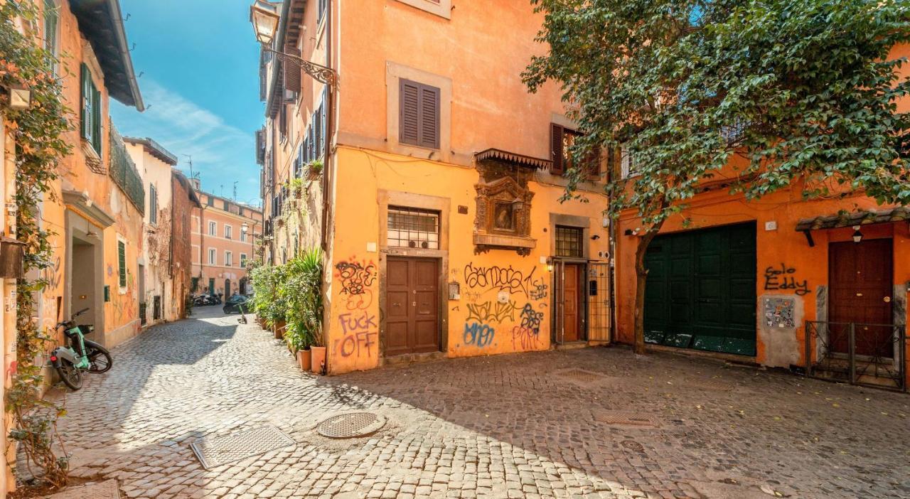 Old Trastevere Studio Rome Exterior photo